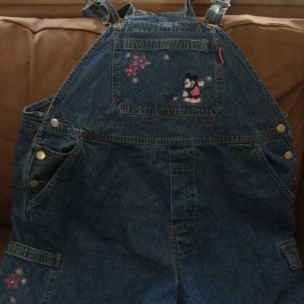 Late ‘90s Women’s Mickey Mouse Overalls